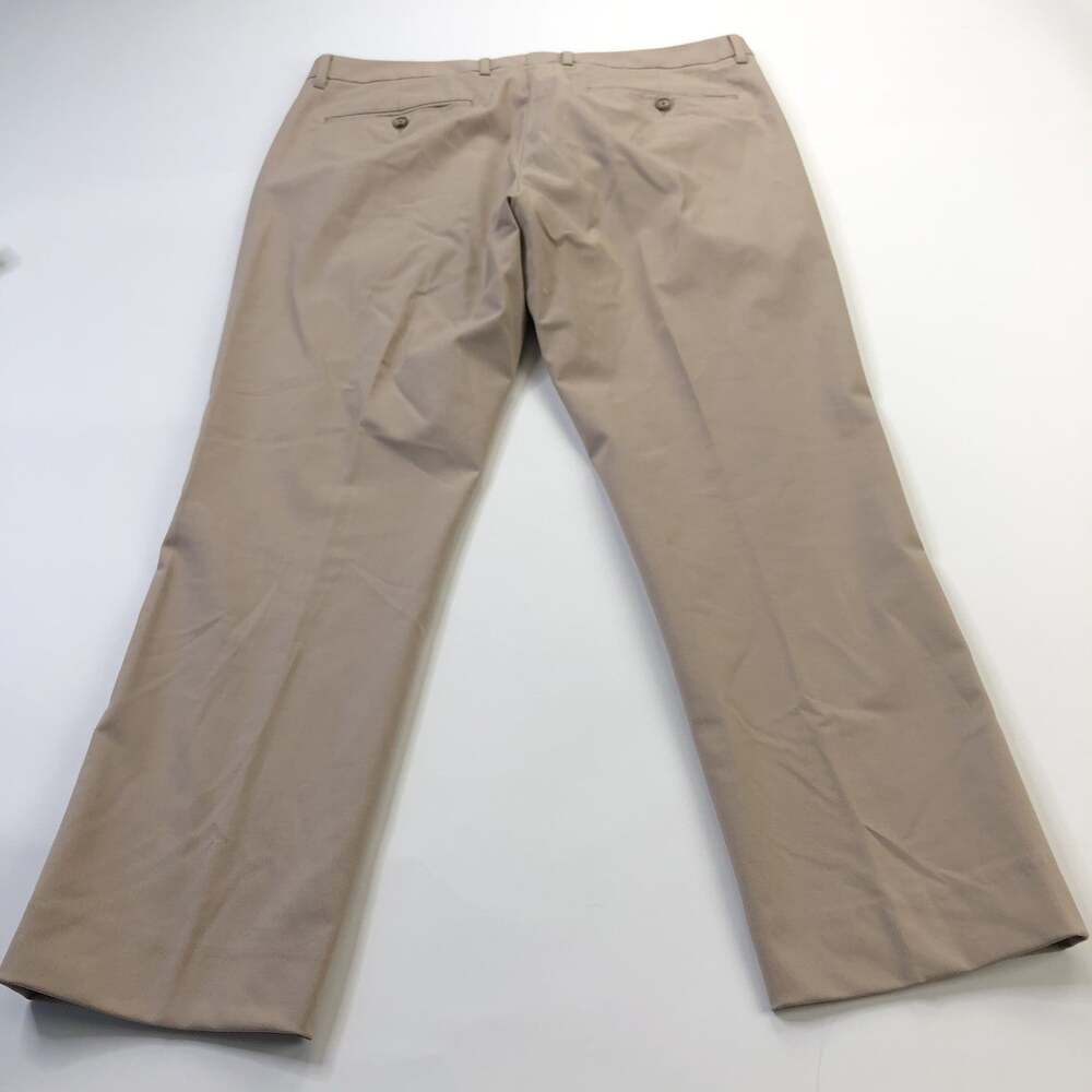 Bonobos Friday SLIM FIT 36 (Fits 37W 27L) Flat Front Chino Slacks Pants Khaki